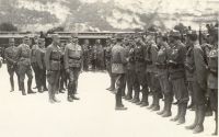 Trient - Kaiser Karl bei den 59ern September 1917